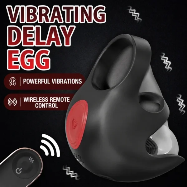 S-Hande Chd-Rct – Testicle Vibrator With Cock Ring (1)