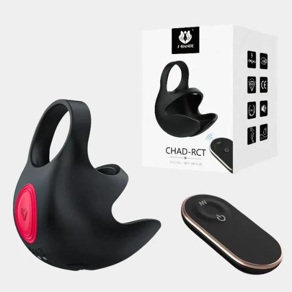 S-Hande Chd-Rct - Testicle Vibrator With Cock Ring