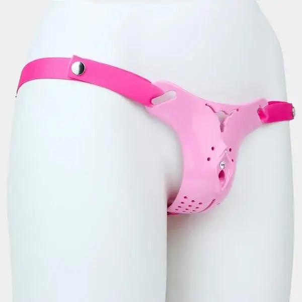 Sissy Orgasm Denial - Male Chastity Cage with Lock