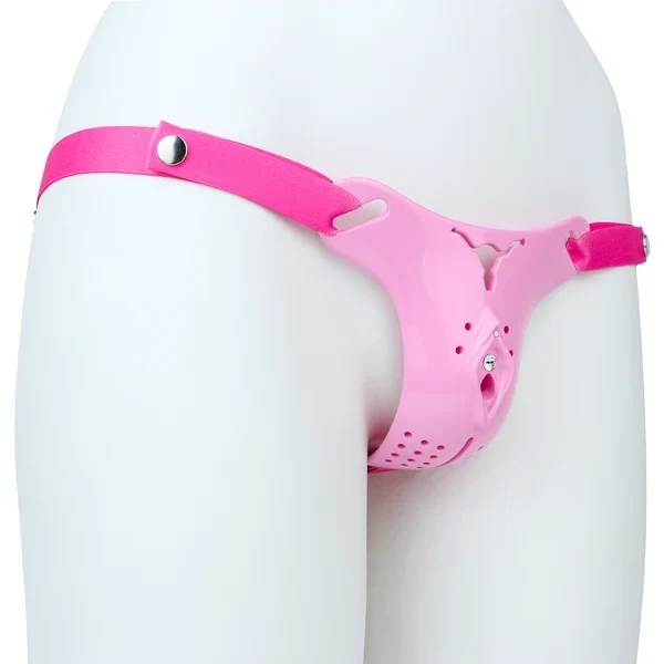 Sissy Orgasm Denial - Male Chastity Cage with Lock