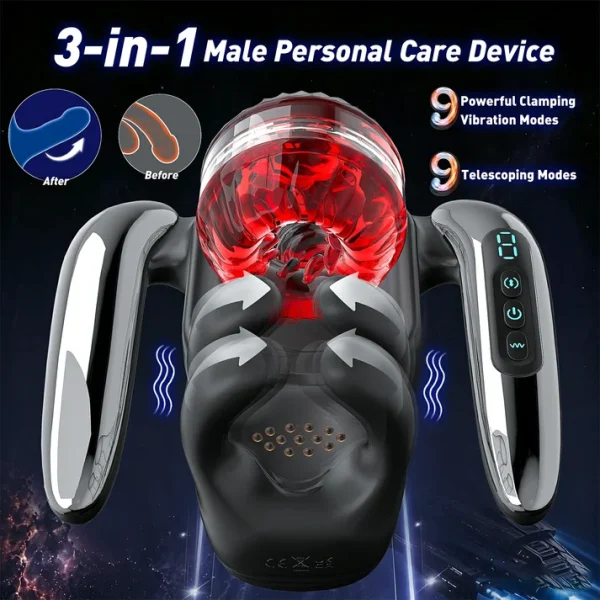The Claw - Penis Vibrator With Thrusting Sleeve