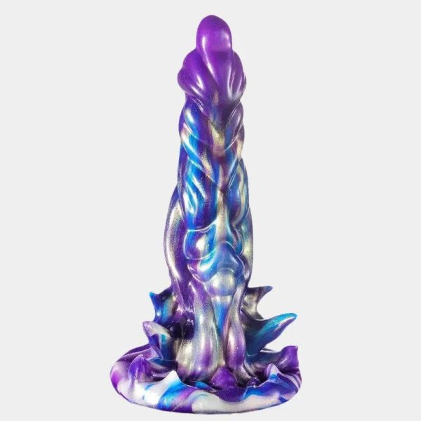 Alien Plant - Iridescent Fantasy Dildo 8 Inches