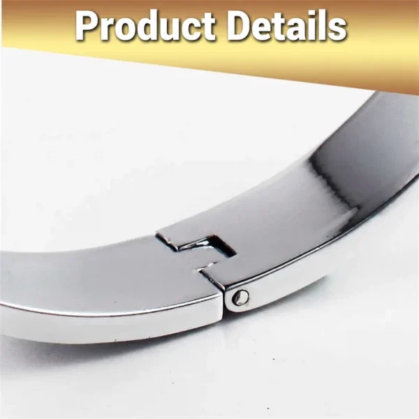 Anesidora Metal Collar With Nipple Clamps