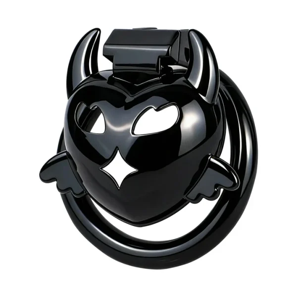 Dark Night Series Chastity Cage - Luminous Harness Design