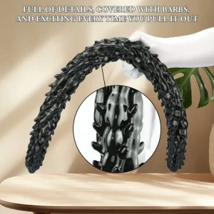 Double End Spiked Long Dildo 31 Inches (1)
