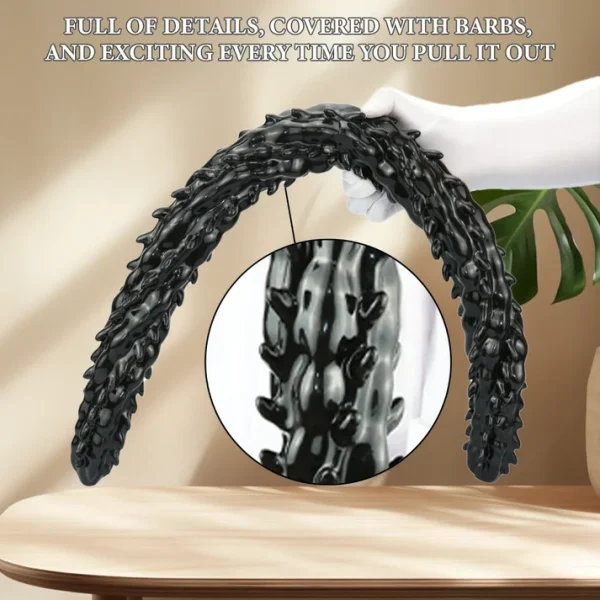 Double End Spiked Long Dildo 31 Inches (1)