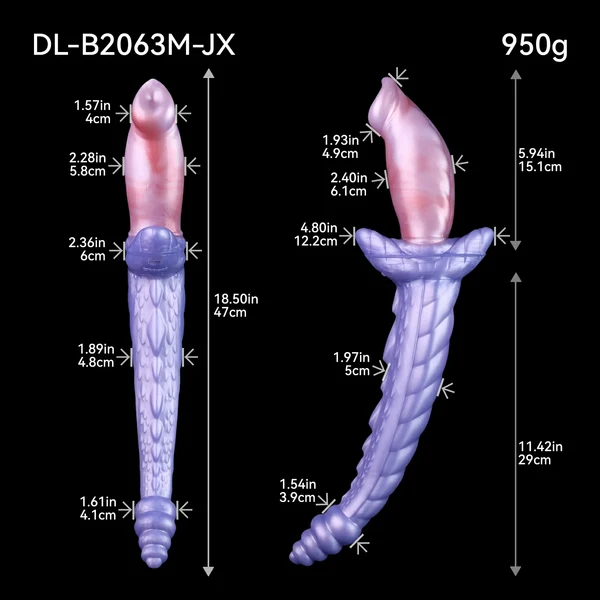 Fantasy Vibrating Double Dildo - With Harness Strap On
