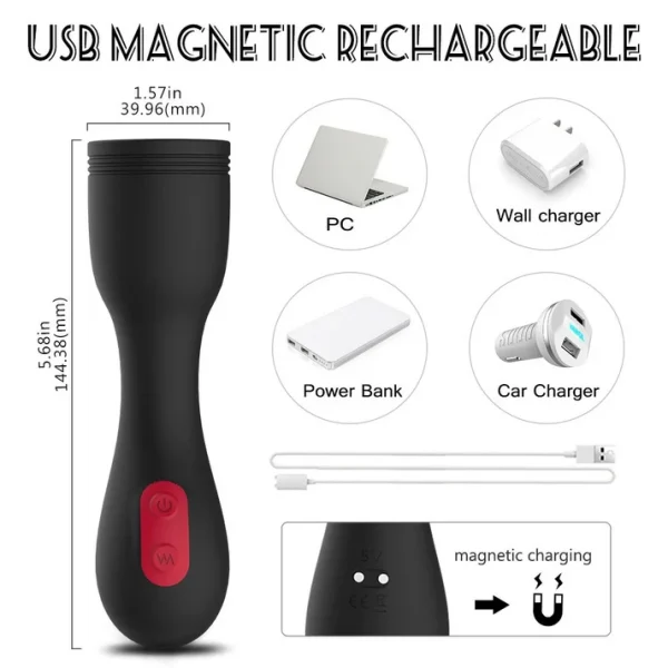 Glans Cover - Vibrating Penis Trainer