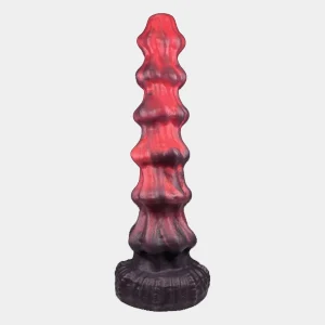 Lava Fountain - Ribbed Dildo