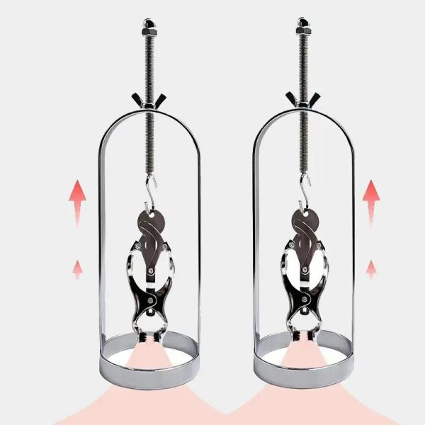 Light Nipple Torture Clips - Stainless Steel