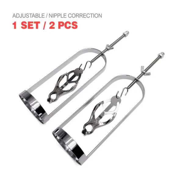 Light Nipple Torture Clips - Stainless Steel