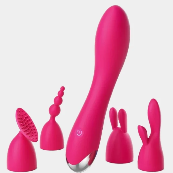 Replaceable Head Vibrator - Customizable Design