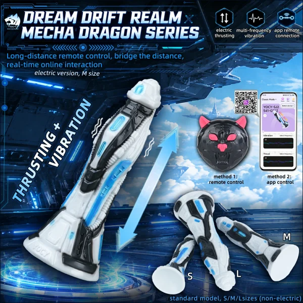 Robotic Dildo - Futuristic Design With Thrusting