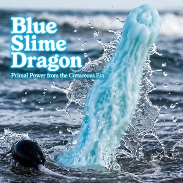 Slime Dragon - Squirting Dildo With Liquid Silicone