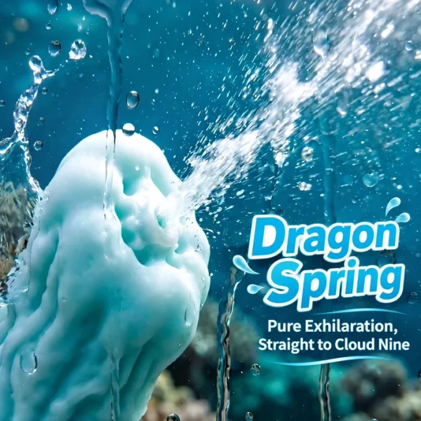 Slime Dragon - Squirting Dildo With Liquid Silicone