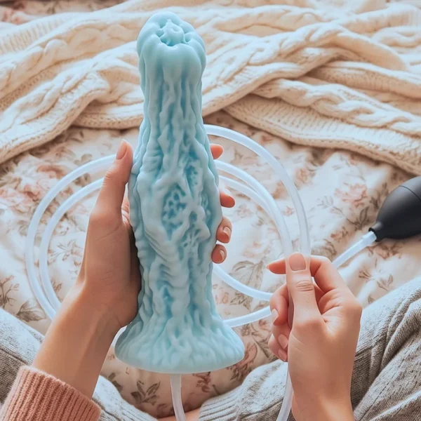 Slime Dragon - Squirting Dildo With Liquid Silicone