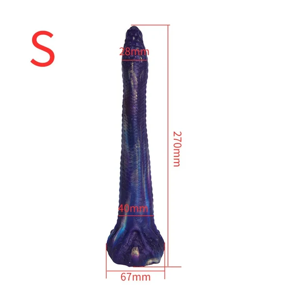 Snake Dildo With Skin Texture 2 Sizes (1)