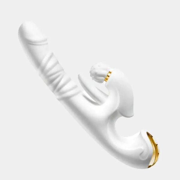Triple Dildo - Heating Thrusting Impact Rotation