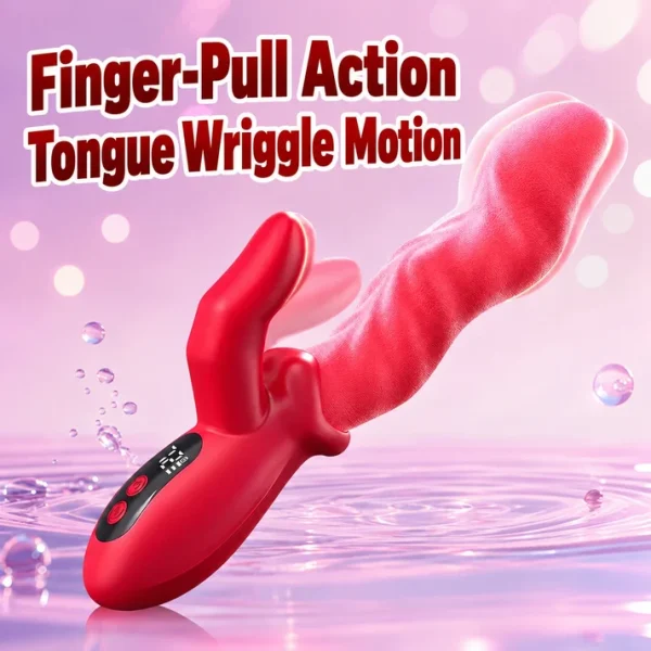 Wriggle Tongue - Finger & G-Spot Vibrator